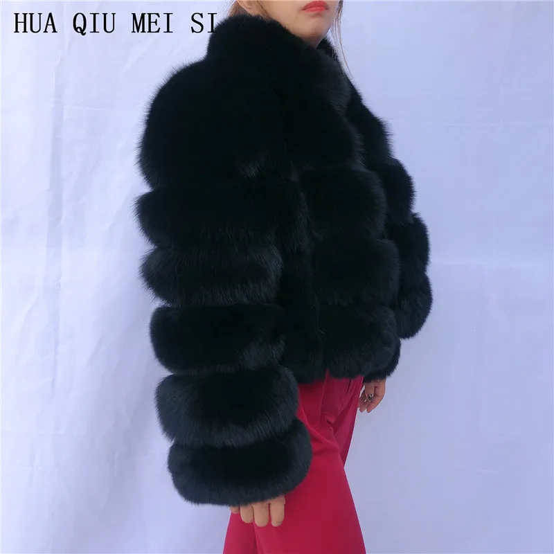 Mulheres casaco de inverno 100% natural fox fur coat zipper se transforma em fox fur vest fur coat natural fur coats real fur jacket fur vest