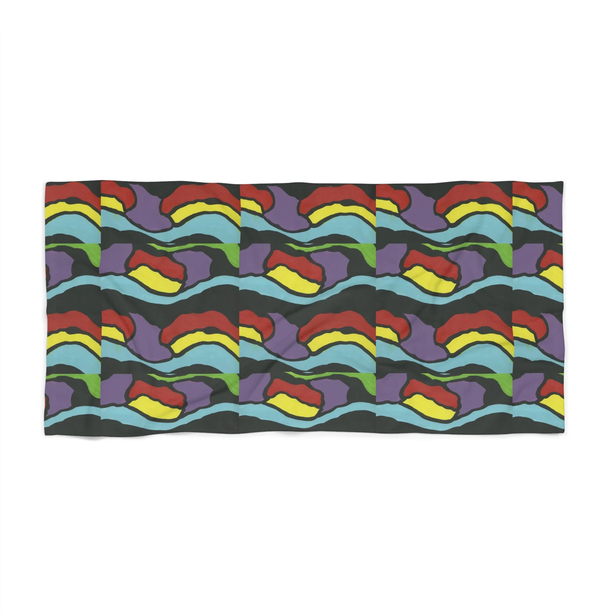 Oversized Soft Beach Towel, Quick Dry Absorbent Swim Towel for Summer Beach Pool Vacation Travel