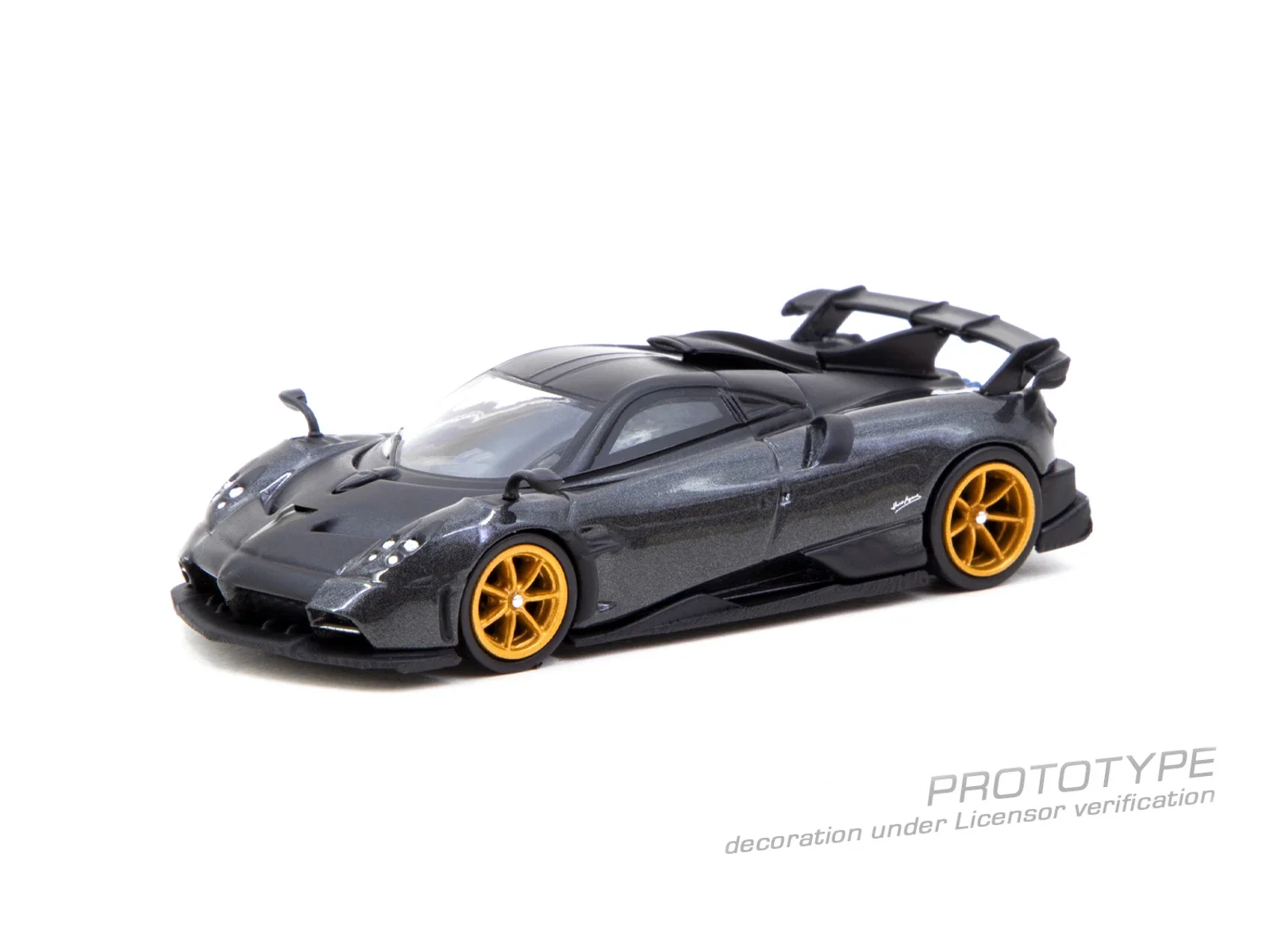 Tw tarmac funciona 1:64 imola grigio modelo de carro em liga fundida presente de coleção