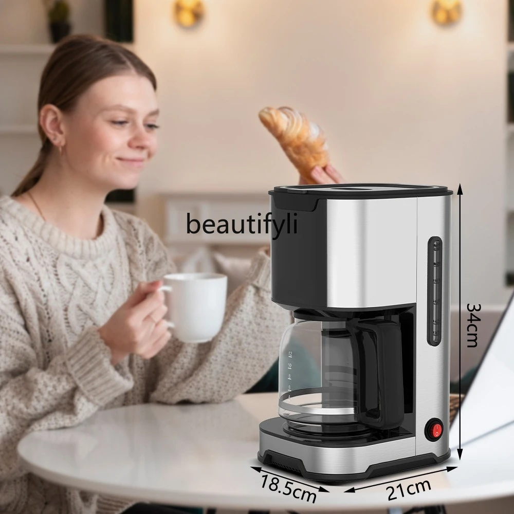 เครื่องชงกาแฟที่บ้าน ชาและกาแฟ เครื่องชงกาแฟแบบหยดอัตโนมัติ