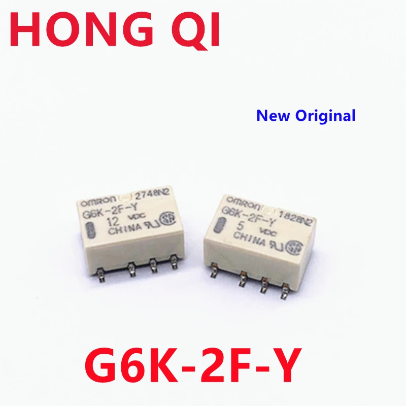 5PCS SMD G6K-2F-Y Signal Relay 8PIN for Relay DC 3V 5V 12V 24V