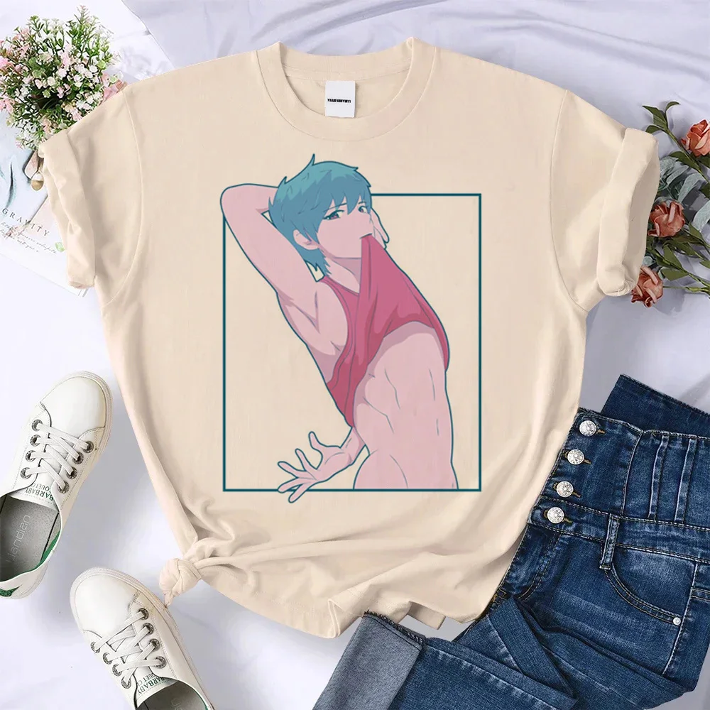 Femboy women korean clothes Digital Psychedelic Grunge aesthetic 80s shirt streetwear Y2k Trendy Classic Breathable Colorful