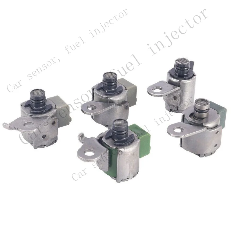 Q+ 8PCS AW55-50SN Solenoid Kit AF33-5 AW235 For Volvo S40 V50 V70 RE5F22A AW55-51SN