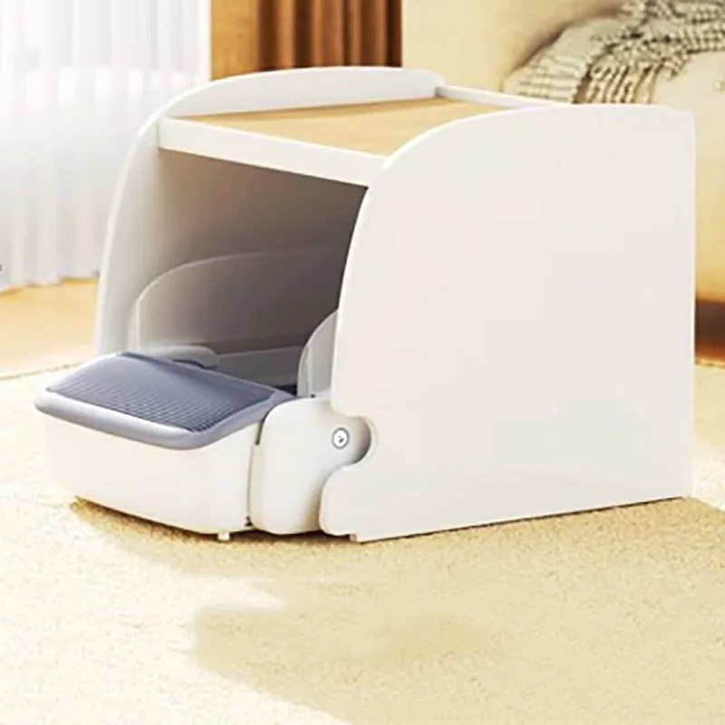 automatic cat sand box mat litter box self cleaning sand shovel mat collector cleaner self cleaning cat toilet Pet supplies