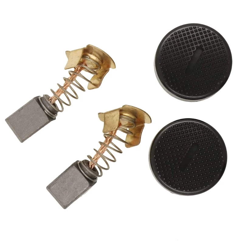 A2UD Complete Set 2 Carbon Brush+Brush Holder+2 Caps for  Kita Kit CB-430/BGA450/BGA452/DGA452/GA400BGA402/GA400D
