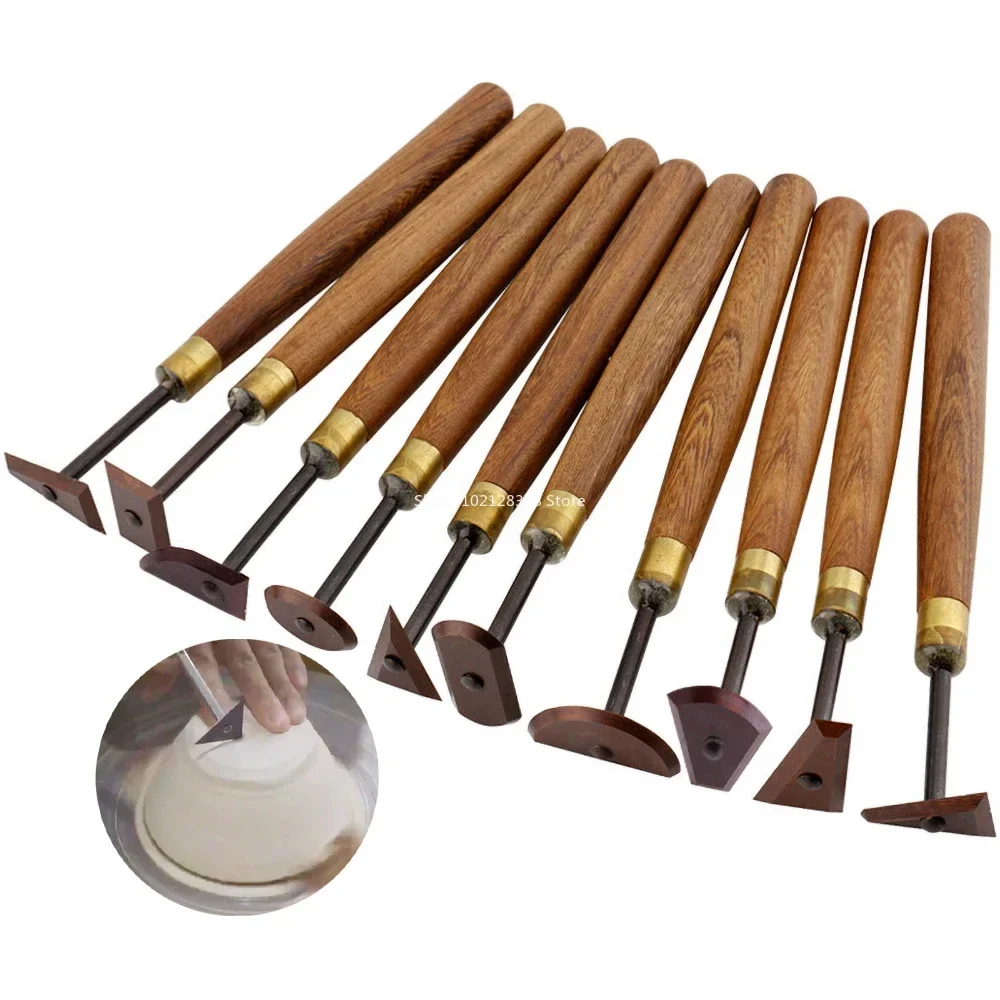

Wooden Handle Repair Blank Clay Plastic Knife Ceramic Carving Tool Pottery Tools Tungsten Steel Knife Clay Sculpture Modeling