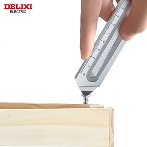 Delixi-Faca Electric, SK5 Steel, retractable blade, sharp cut paper, fabric, movie, foam plate, wood, rubber, plastic, 18mm 10 Main Sales Electric Knife - №7