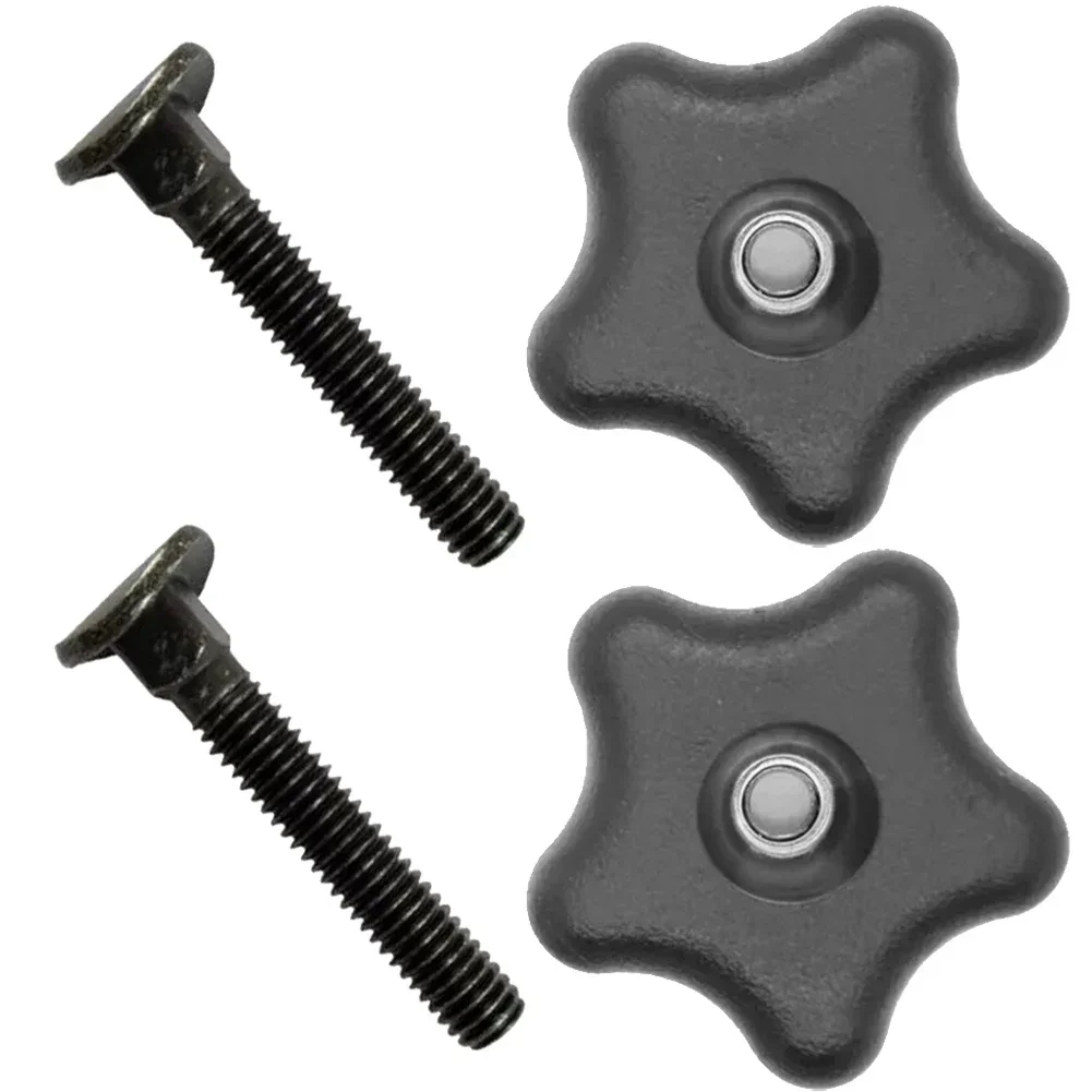 

2pcs Knobs With Screws For Toro Handle Knob And Screw Bolt 106-4161 And 92-2260 Thumb Screw Knob Tightening Screw Bolts