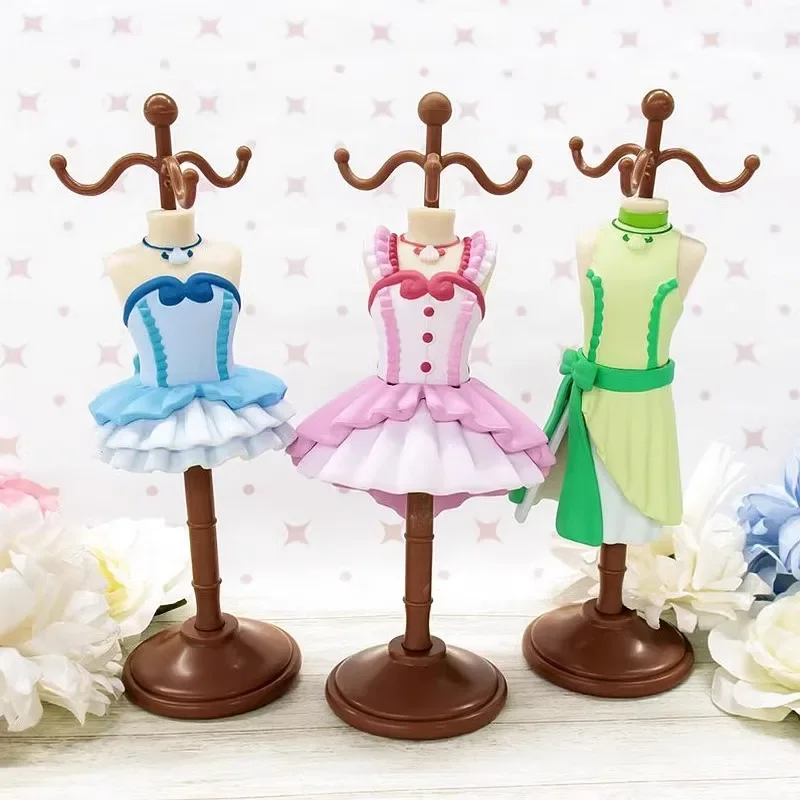 Original Bushiroad Anime Gashapon Cute Merman\'s Melody PichiPichiPitch Clothes Hanger Action Figure Kawaii Capsule Toys Gift