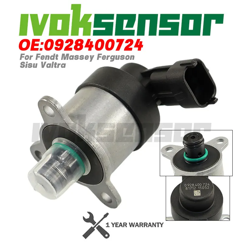 

0928400724 0 928 400 724 High Pressure Fuel Pump Regulator Metering Control Solenoid Valve For Fendt Massey Ferguson Sisu Valtra