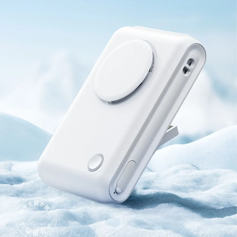 

Portable Handheld Fan 3 Speeds Rechargeable Silent Mini Clip On Fan Hanging Neck Fan For Outdoor Cycling Camping