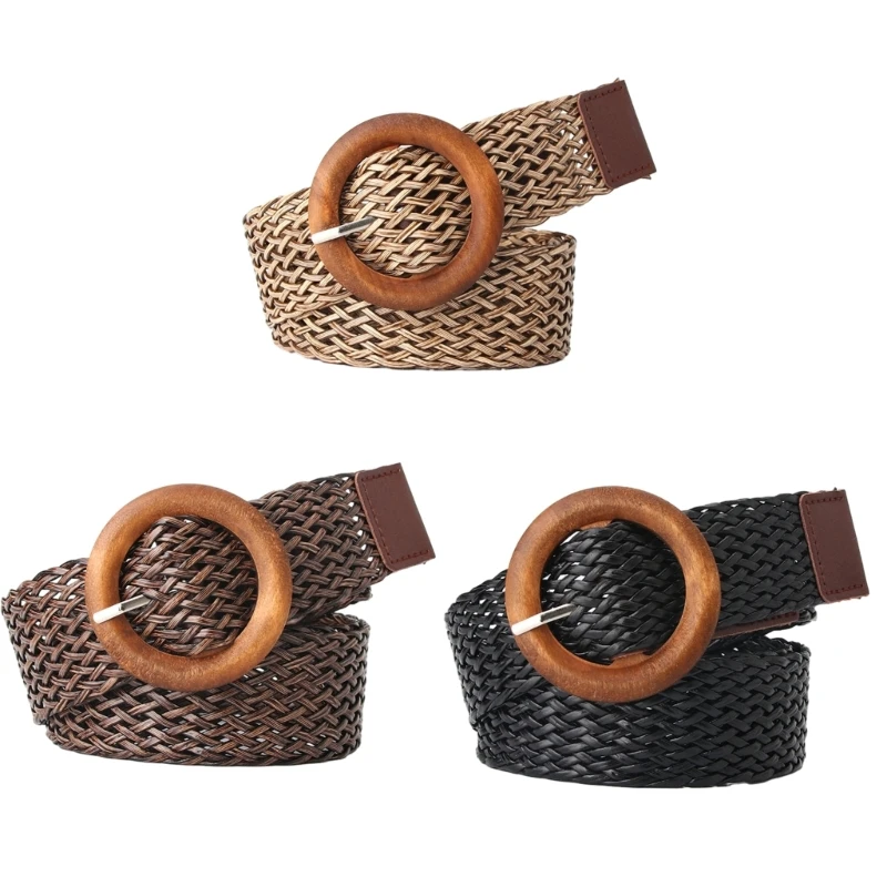 

Handwoven Waist Belt for Women Dresses Boho-style Belt Girl Vintage Accessories
