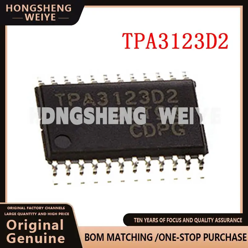 100%new 1pcs/lot TPA3123D2 TPA3123D2PWPR TSSOP24