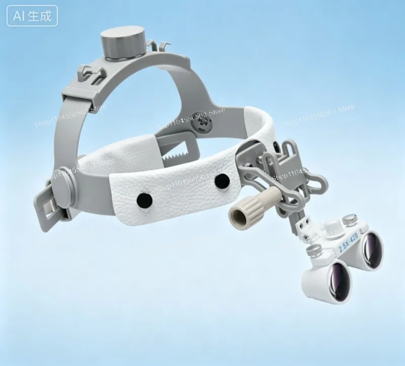 Medical Head-Mounted Oral Magnifying Glass – Dentist/Orthopedics/ENT/Surgery/Cosmetic Headlamp
