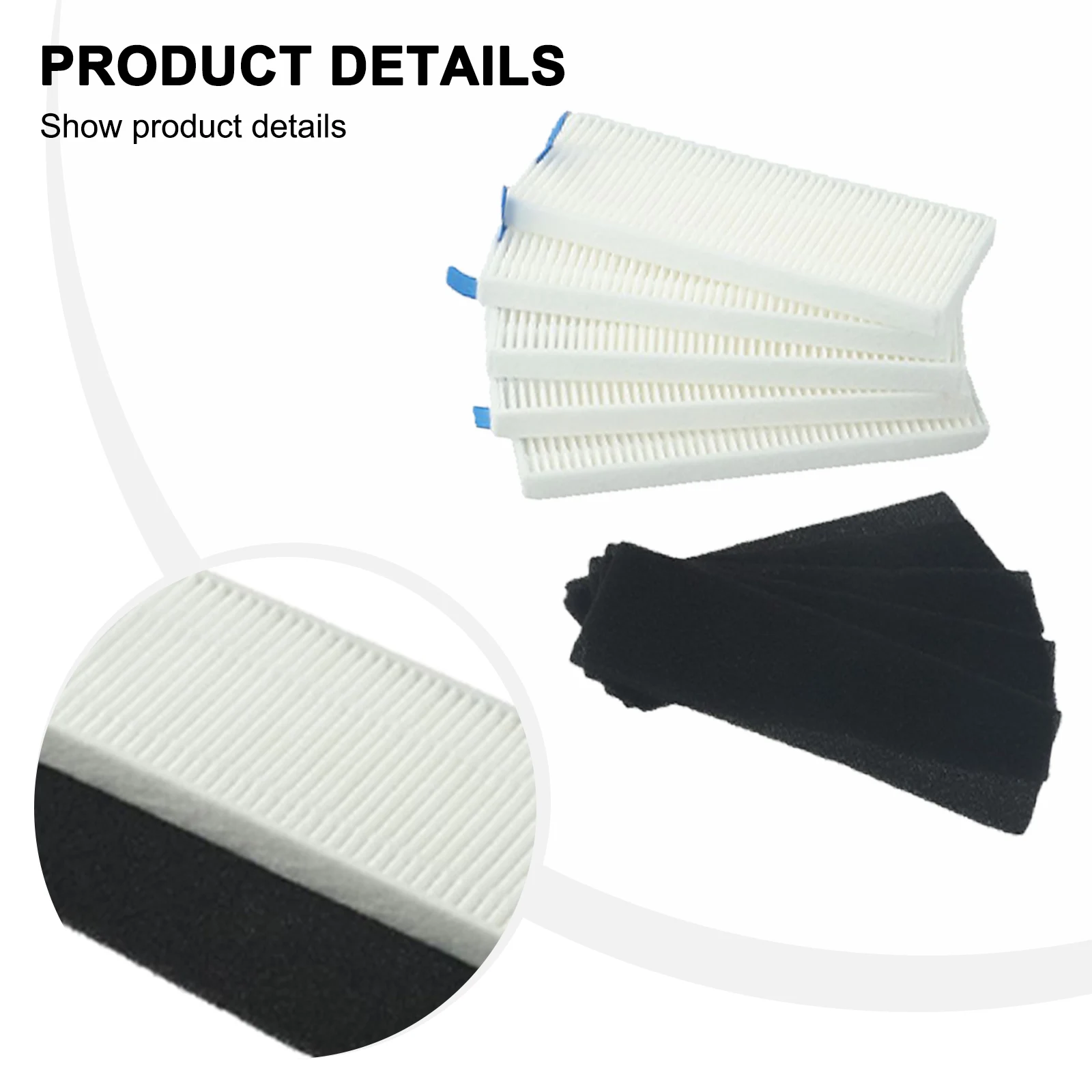 5 مرشحات بديلة لـ Tefal لـ Xplorer Serie 75 Total Care RG7687 RG7687WH صيانة المكنسة الكهربائية الروبوتية #1