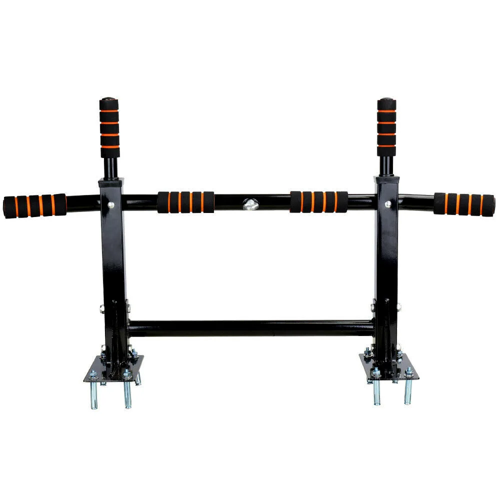 2026 Portable Wall Mounted Door Pull-Up Bar Steel Gym Equipment for Strength Training and Dip Stands Pull up Bar