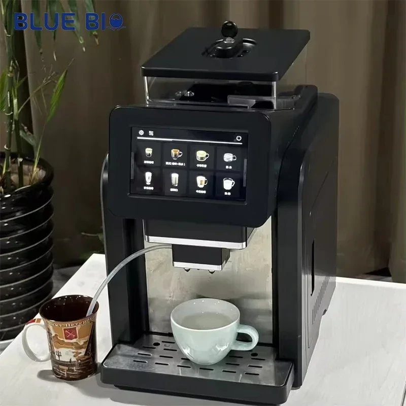 Cafetera italiana de goteo para el hogar profesional, cafetera completamente automática de lujo moderna