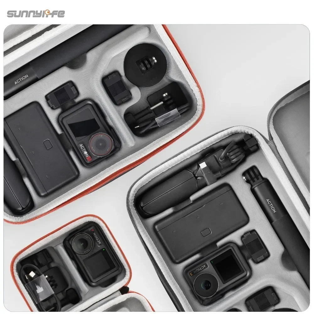 Per DJI OSMO ACTION 3/4/5 PRO Custodia per fotocamera Borsa protettiva portatile Avventura/Standard Combo Custodia da trasporto Accessorio per borsa