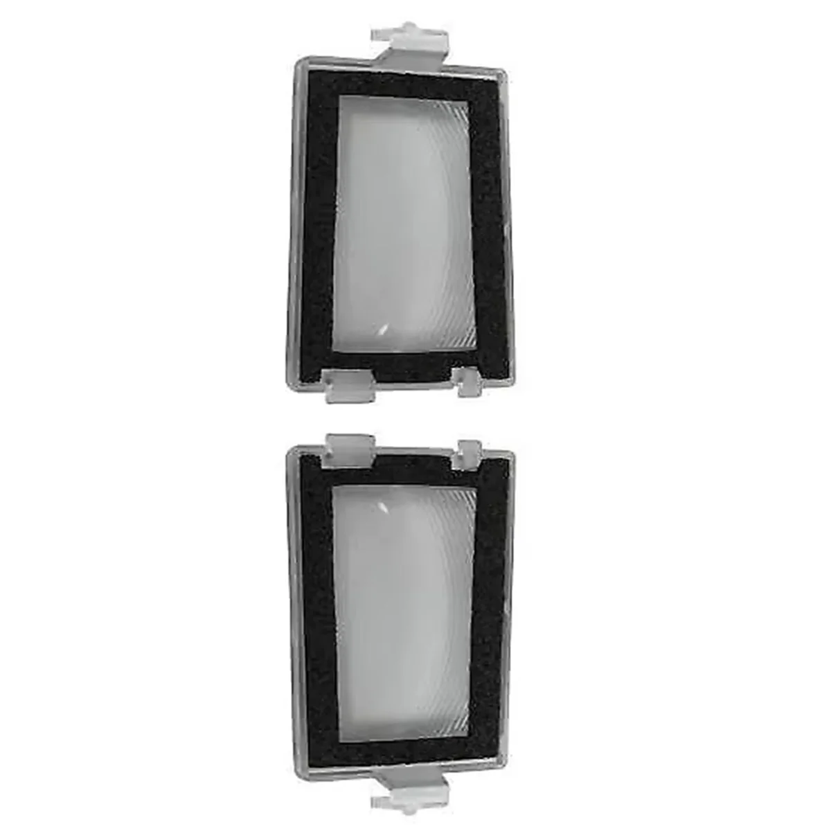 NCSMT 1 Pair Rear License Plate Light Lens for Jeep for Grand for Cherokee 2005-2024 68020954AB68020955AB