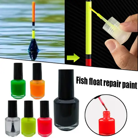 Peinture de réparation de flotteur de pêche, liquide structurels ent, matériel de pêche professionnel, indicateur, peinture à séchage rapide, outil de pêche