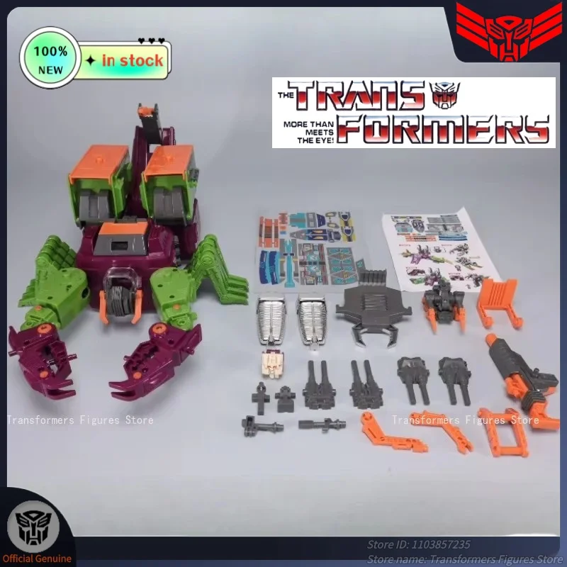 متوفر في المخزون محول G1 Series New Point BXZX محول G1-Scorponok ‌   مجموعة ألعاب برج العقرب المجنون العملاق مقاس 35 سم هدية نموذجية