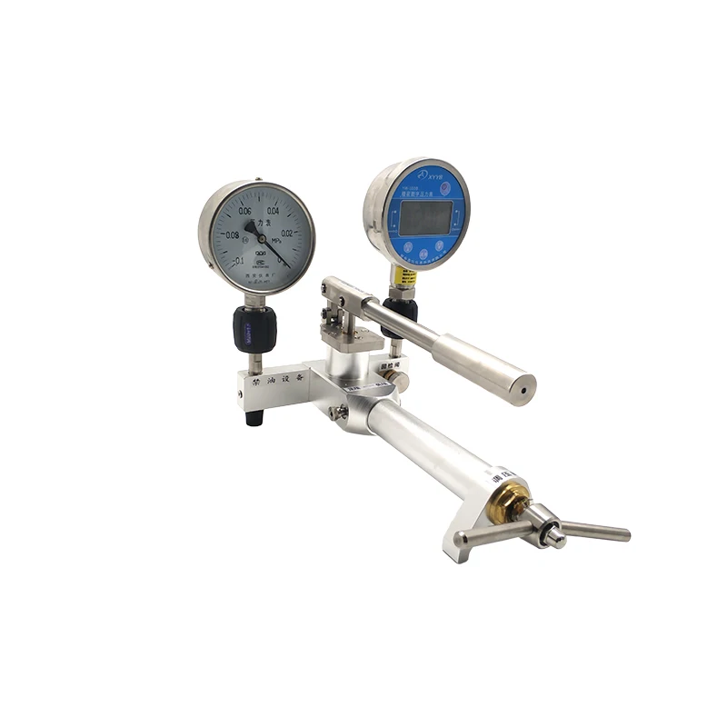 

China Portable Gas Pressure Source, Manual Gas Pressure Pump. Pressure Check Table
