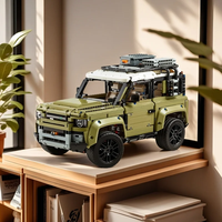 2573Pcs Famous Car Blocks Supercar Riover Off-Road Defender Vehicle Model 42110 Building Blocks Bricks Toy Kids Adults Gift