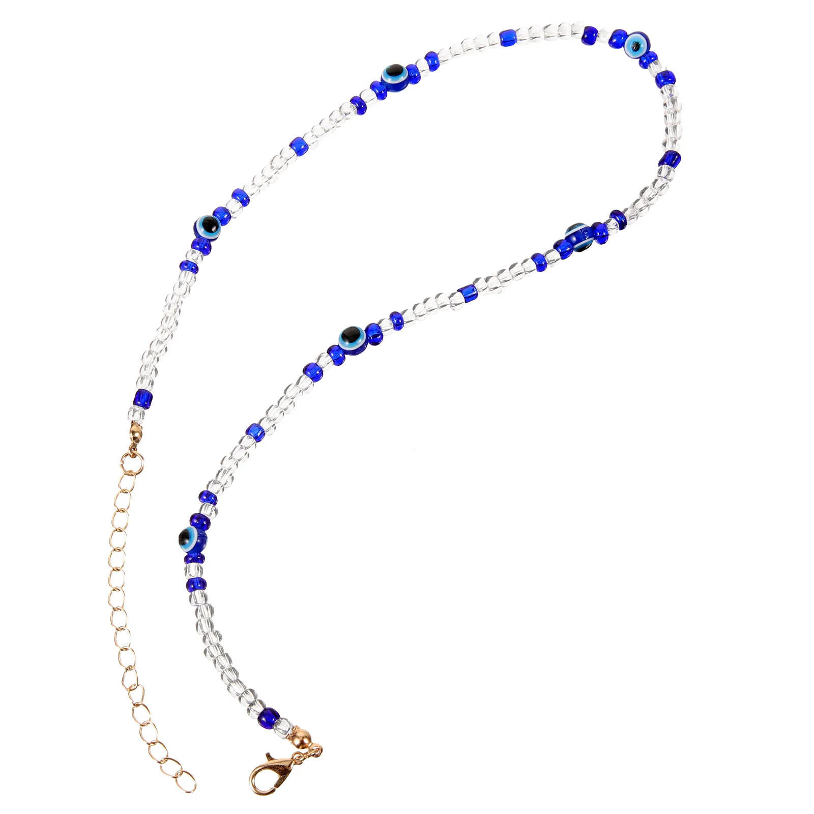 

Mizhu Clavicle Chain Colorful Beads Necklace Jewelry Girls Women Teens Beaded Choker Fashion Necklace