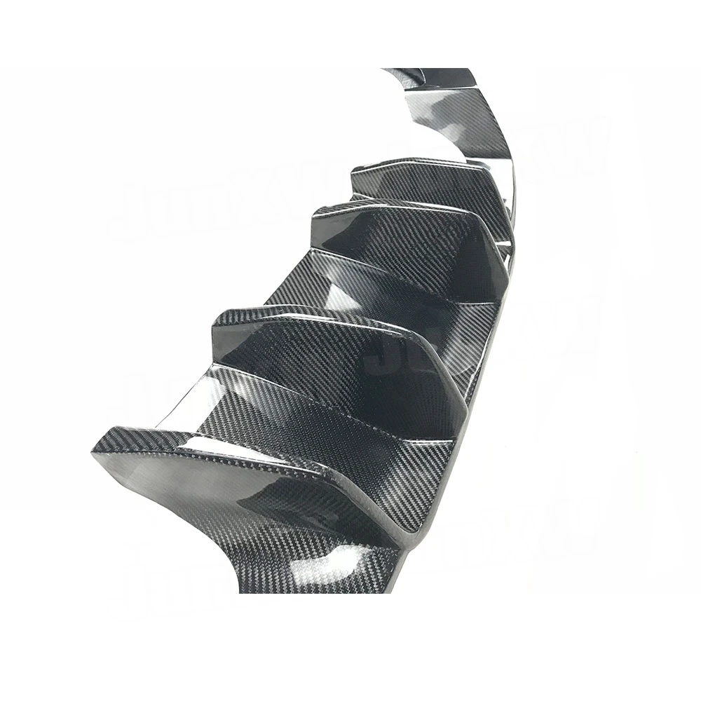 

For 2 Series Carbon Fiber Rear diffuser Bumper Lip Splitters for BMW F87 M2 Coupe 2 Door 2016 2017 Back Bumper Guard