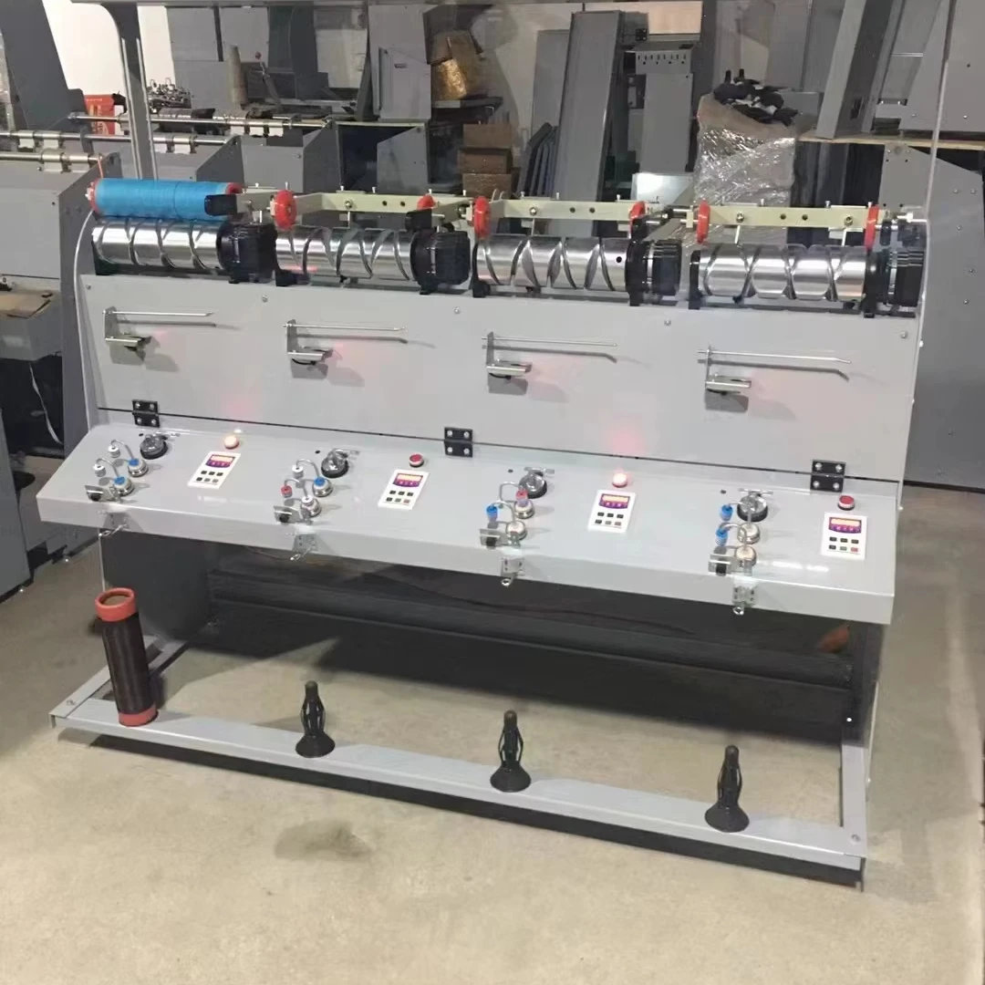 

Full Auto Sewing Thread Winding Machine 4head Yarn Winding Machine Yarn Cone Winder