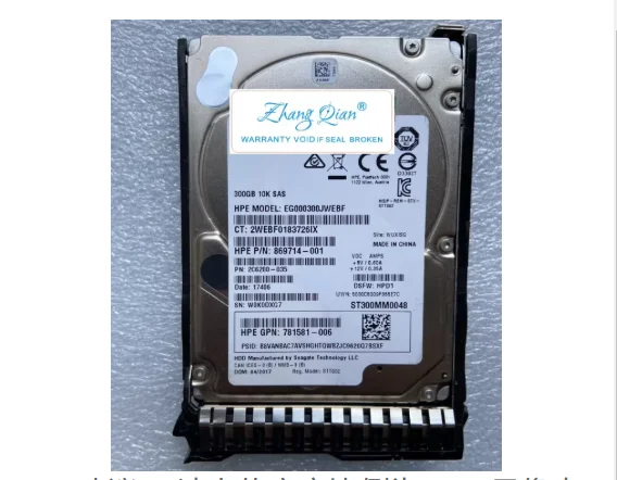 For HP 872475-B21 872735-001 300G 10K SAS 12G 2.5 server hdd 300GB