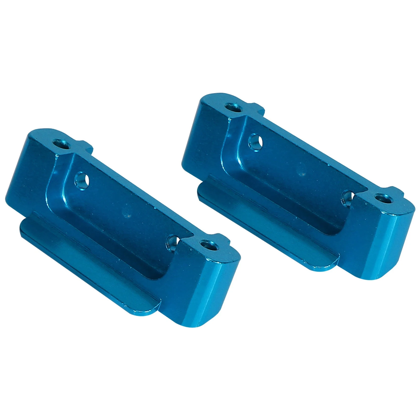 2pcs upgrade rc auto teile vorne hinten stoßstange für wltoys A959-B A969-B A979-B, blau