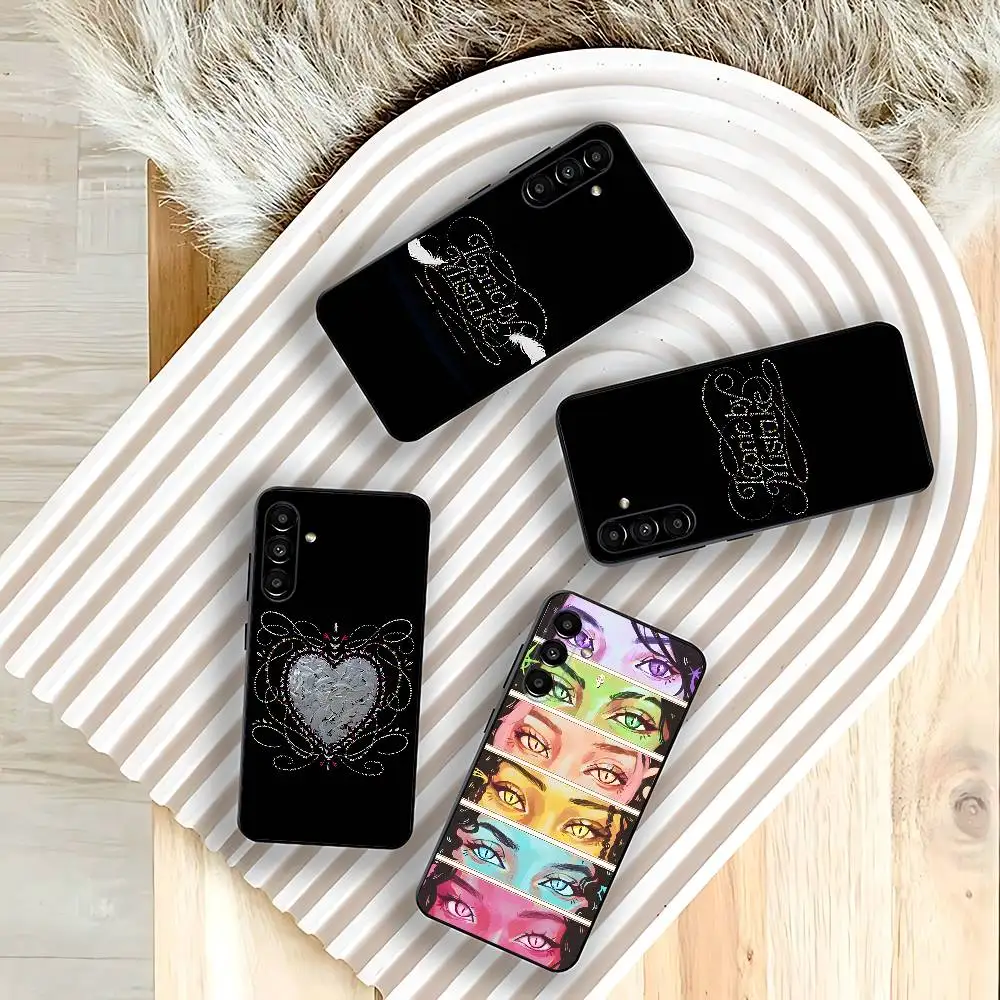 HOT I-ICONIC BY M-MISTAKE For Samsung Galaxy A73,52,32,71,41,53,31,72,22,5G,J7,Note,8,9 Soft Black Dust-proof Cover