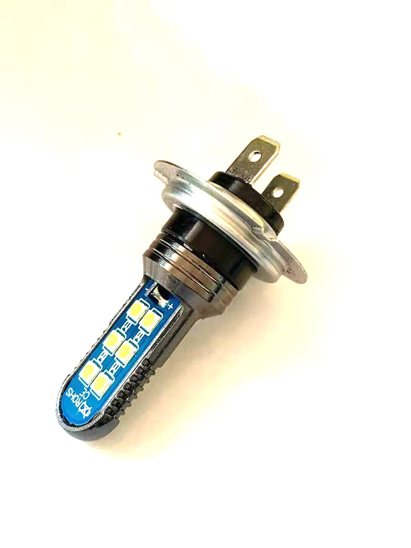 

2 шт. светодиодные противотуманные фары H1 LED H3 LED H4 H7 9005 hb3 светодиодные 9006 hb4 светодиодные 4014 чипы 45SMD лампы линзы DC 12 В автомобильные лампы светодиодные