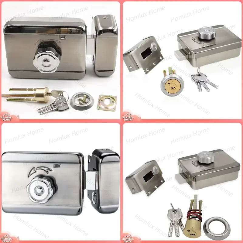 DC12V Fail-Safe Latch Lock Low Temperature Electronic Door Lock Access Control System Delay Function for Security