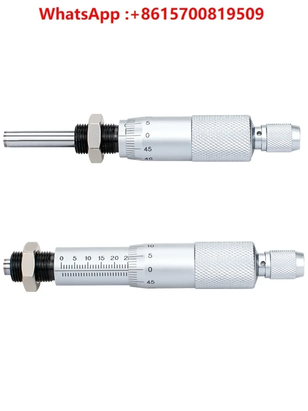 

Micrometer head/micrometer 0-13mm 0-6.5 mm 0-25mm differential head with mounting nut