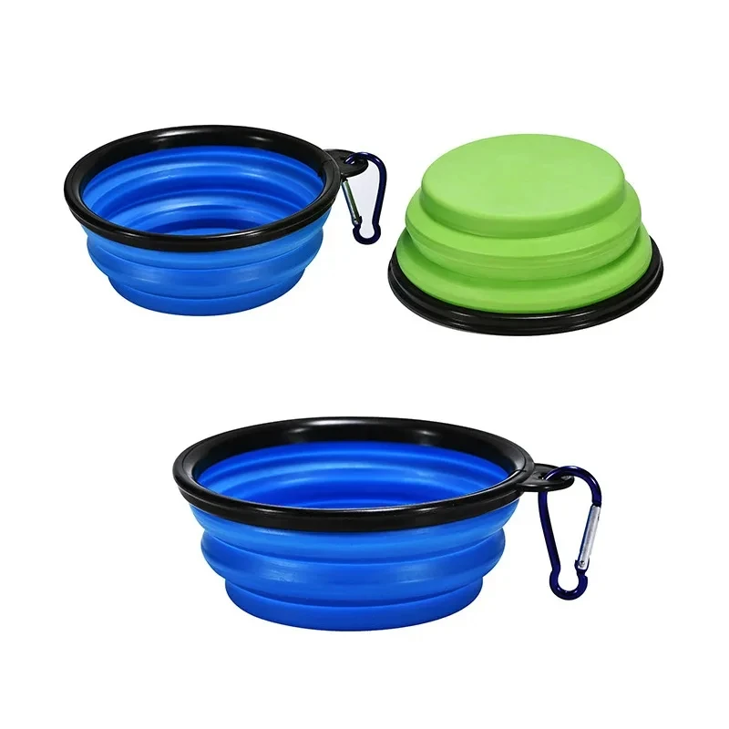 350mL Pet Folding Bowl Dog Supplies Outdoor Travel Portable Bowl Universal Food Bowl for Cats and Dogs Water Bowl