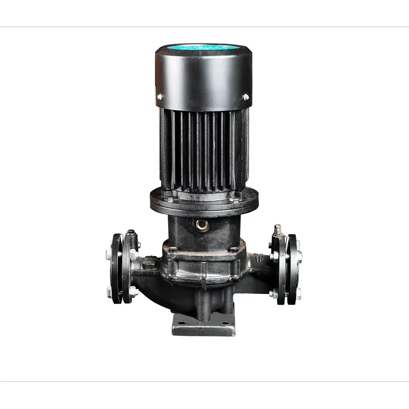 Vertical Industrial Inline Centrifugal Water Pump 7.5Hp for Cooling System Chemical Electroplating Industry
