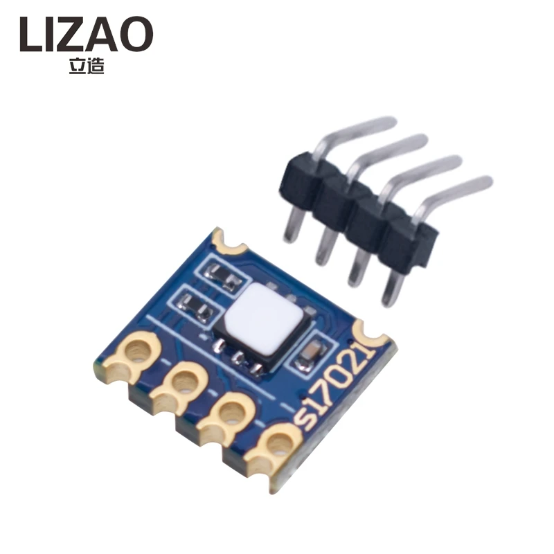 LIZAO Si7021 Precision Temperature Humidity Sensor Module Mini Size I2C Interface High Accuracy Digital Detection Board