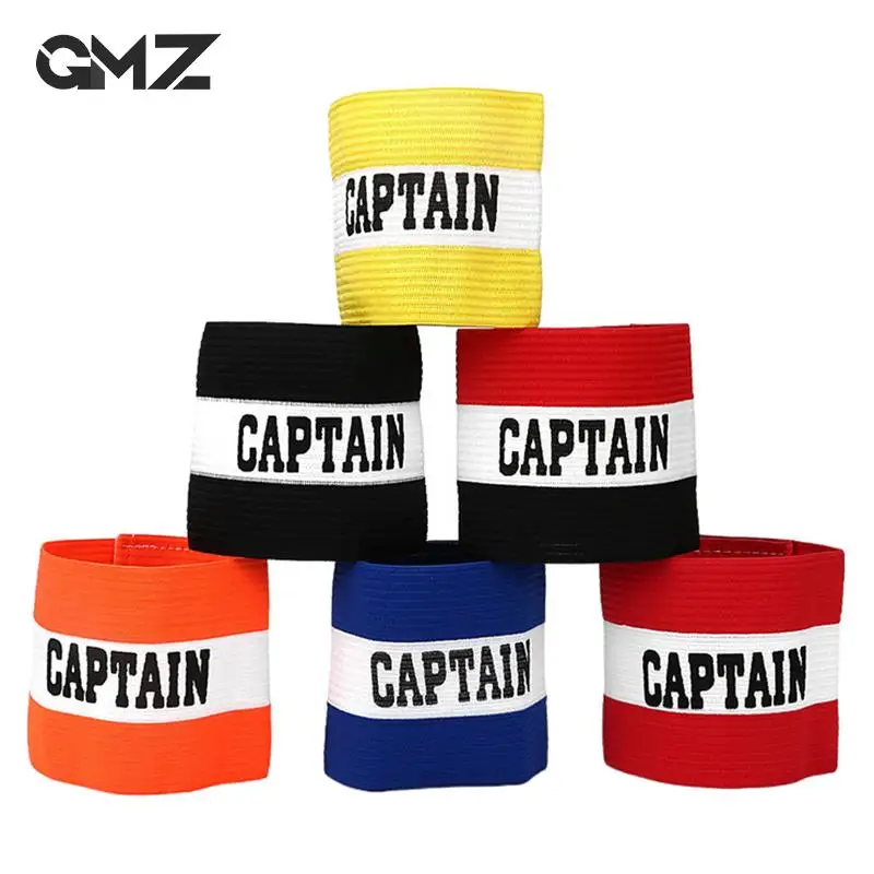 Soccer Captain's Armband Professional Football Match Bands Flexible Sports Paste Captain Armband C Mark For Adults & Youths