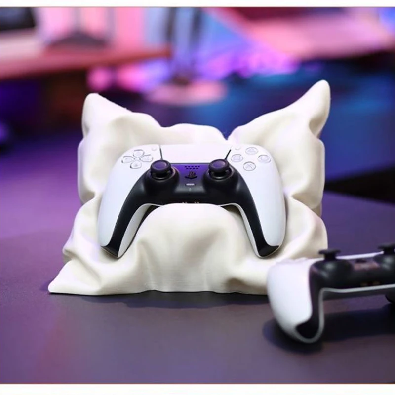 For PS5 Game Controller Base For Playstation 5 Gamepad Holder 3D Priting Pillow Stand Game Accessories Creative Festival Gifts