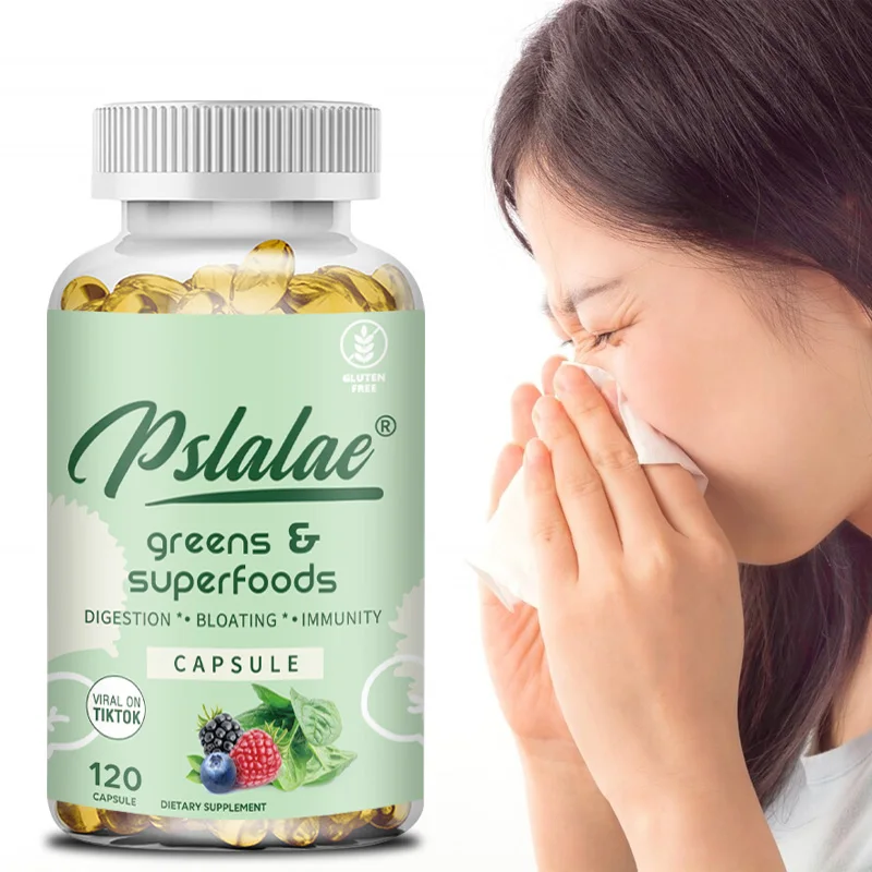 

Добавка из смеси зеленого суперфуд — поддерживает детоксикацию печени, почек и кишечника, энергию, пищеварение, антиоксидант