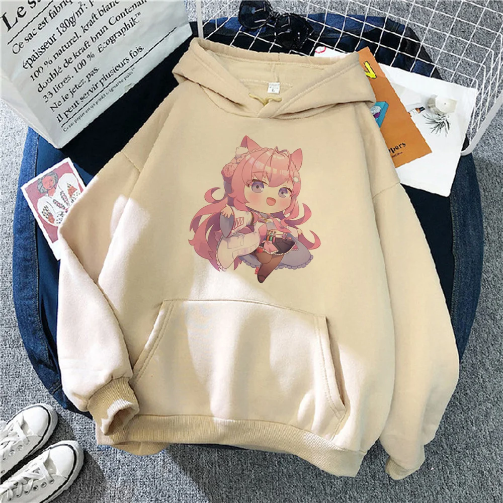 

Hololive hoodies women long sleeve top aesthetic Kawaii 2023 tracksuit hoddies female harajuku Hooded Shirt