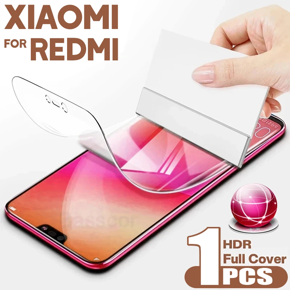 1Pcs Hydrogel Film on the Screen Protector For Xiaomi MI 11T Pro 10T 11i Screen Protector For Redmi Note 11s 10 9 8 11 Pro Plus