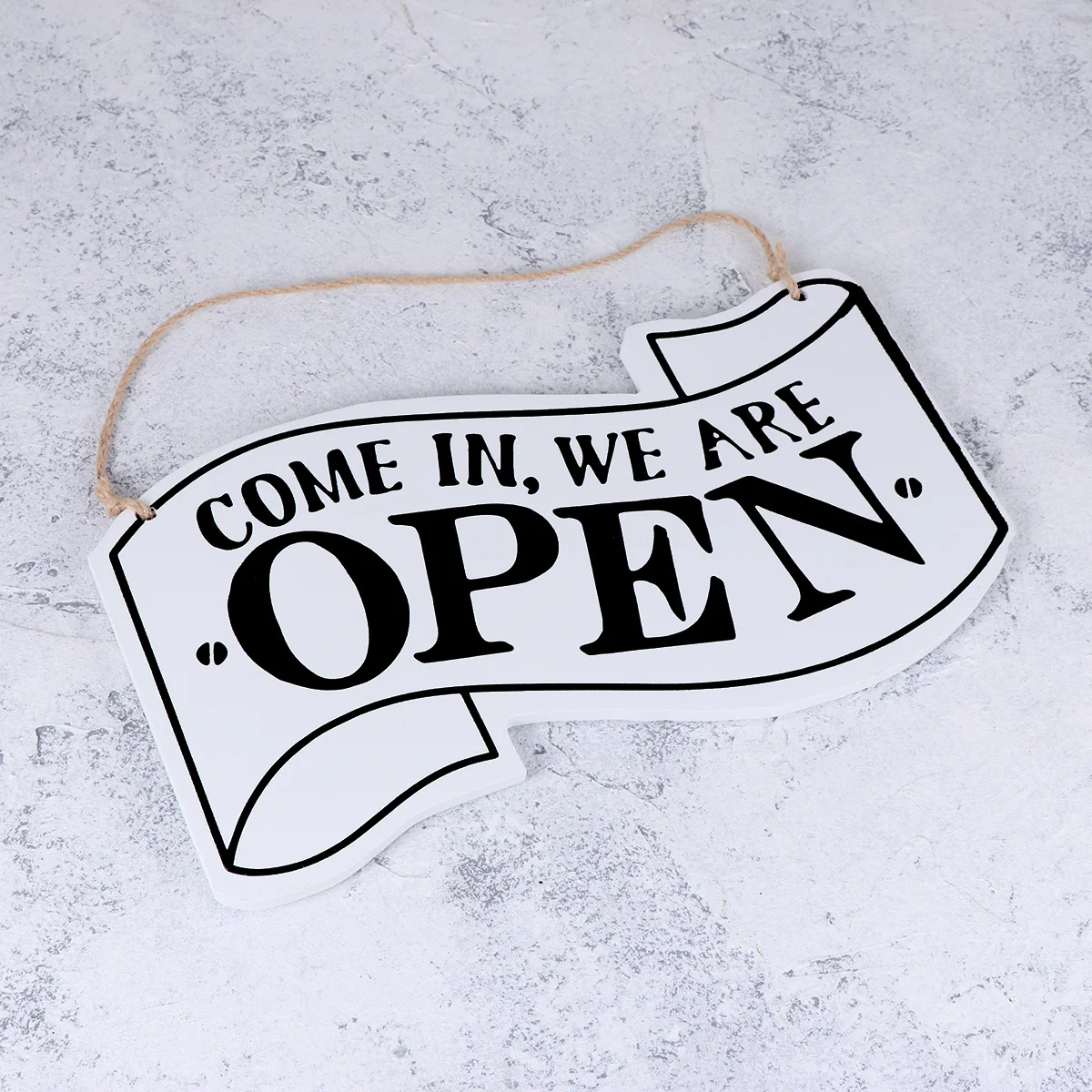 

Vintage Style Double Faced Door Hanging Sign Wooden Open Closed Business Decor for Indoor Outdoor Use Shop Bar Wedding