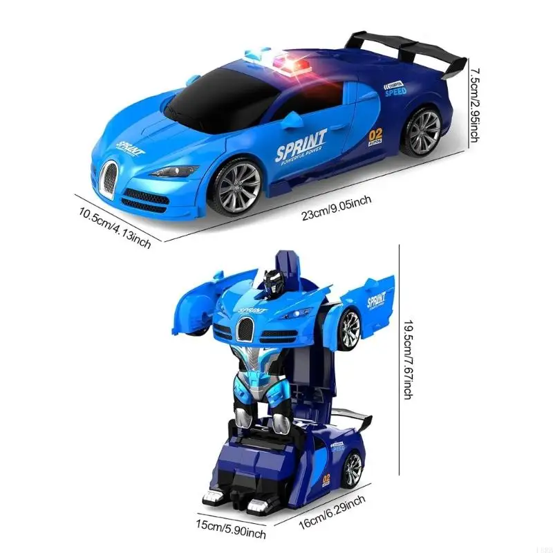 سيارة التحكم عن بُعد قابلة للتحويل تتميز بالتحول الروبوت ووظيفة الانجراف L8RB