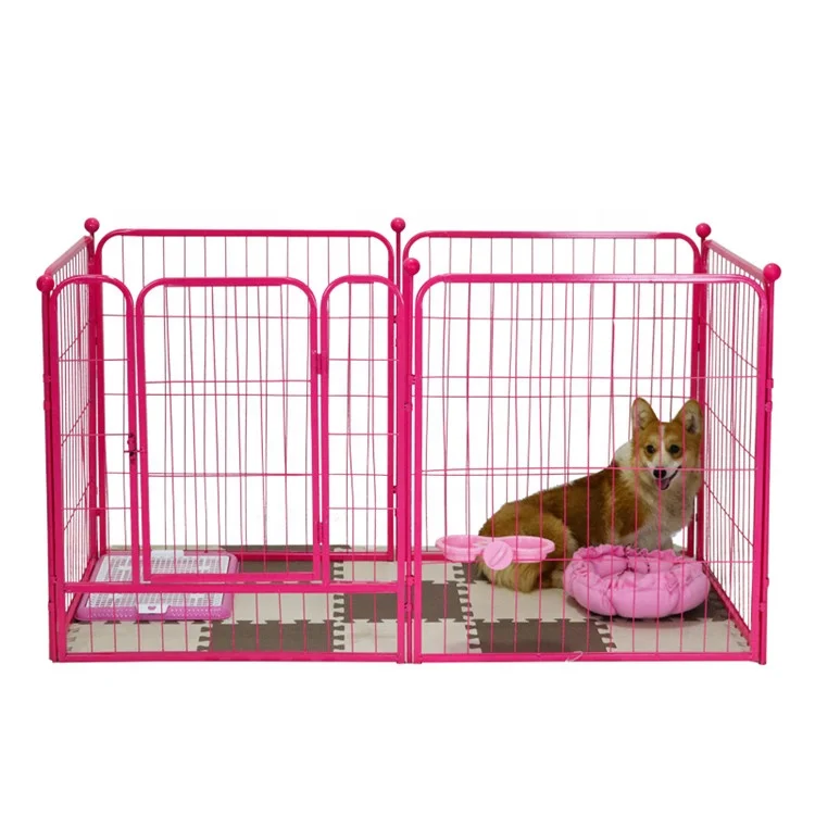 Custom Small Animal Kennel Dog Play Pen and Fence Pet Dog Playpen Puppy Exercise Fence