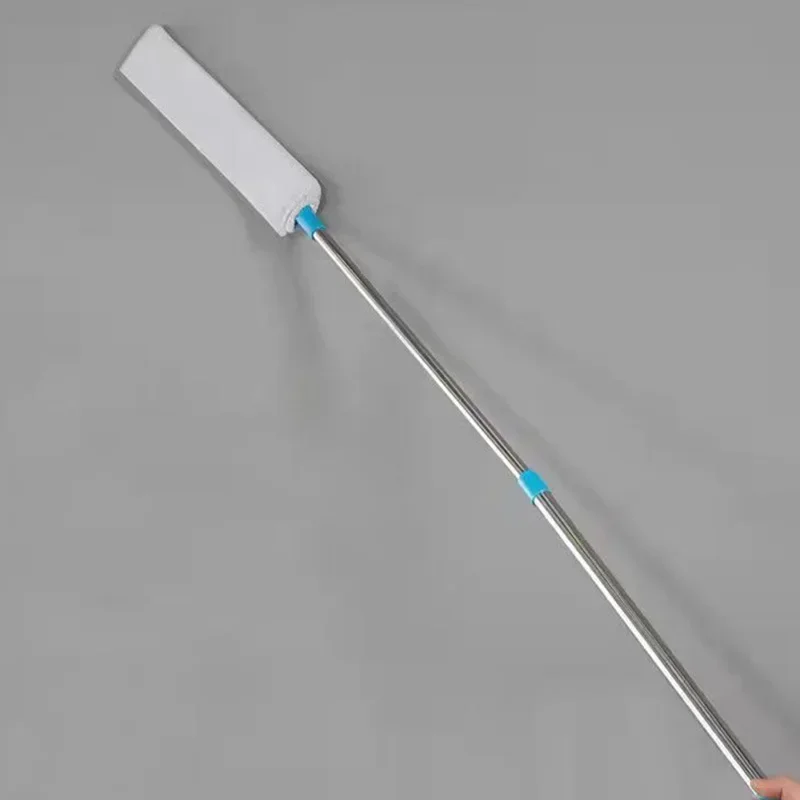 Brosse à poussière télescopique avec long manche, nettoyeur d'espace, chevet, canapé, livres, dépoussiérage, ménage, outils