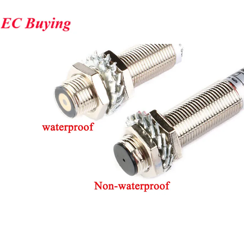 M12JG-30N1 30N2 M12 Laser Photoelectric Switch NPN Sensor Waterproof DC 20 meter Distance Normally Open Closed B-NPN-O A-NPN-O/C