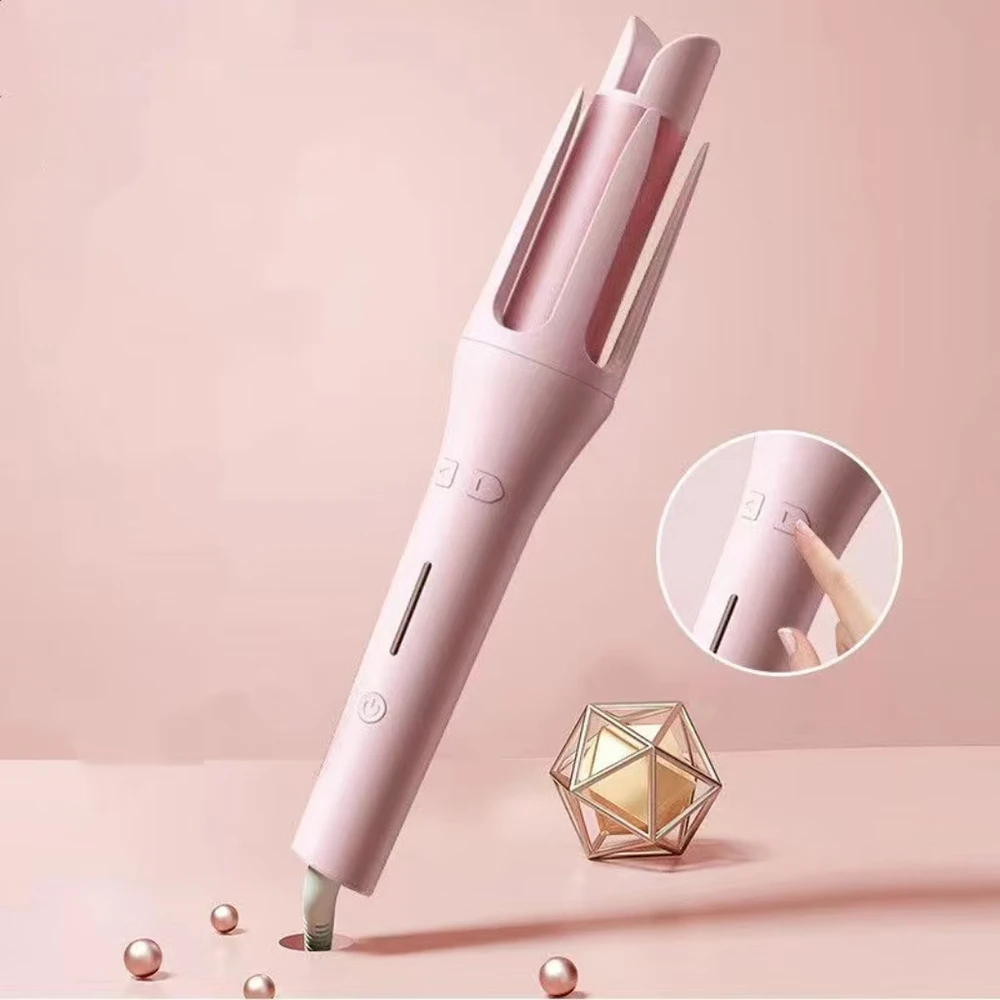 LR 32 مللي متر السيارات الدورية مموج الشعر السيراميك بكرة الشعر المهنية موجة كبيرة الشباك الحديد صالون كهربائي أداة التصميم #5